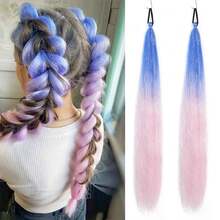 Bộ 2 dây buộc tóc bằng dây vàng, thích hợp cho các bữa tiệc ngày lễ. - Hai tông màu - Xem 15