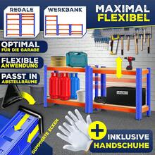 Garage Storage Racks - برتقالي/أزرق - 875 كجم - مشاهدة 2