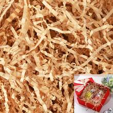 0.5 LB Kraft Crinkle Cut Paper Shred Filler Shredded Papers Confetti Boxes Basket Crinkle Paper Filler Packing Grass Cushion Shredded Tissue Stuffing Wedding Birthday Wrapping - Kraft - 查看 7