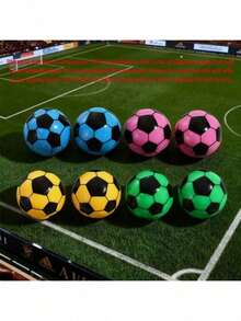 1 Set 1pc Back To School European Cup Football Shaped Pencil Sharpener, Pencil Sharpener, Pencil Sharpener, Student Notebook Pencil Sharpener, Office & School Supplies, Cute Single Hole Plastic Pencil Sharpener, Stainless Steel Blade, Student Stationery Gift, Pencil Sharpener - Multicolor - View 8