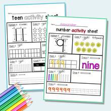 Numbers Practice Workbook – Number Tracing And Writing With Counting Activities, Number Order Exercises And Simple Math Tasks, Clear Practice Pages, Builds Number Recognition, Hand Control And Early Math Confidence - Numbers Workbook - View 1