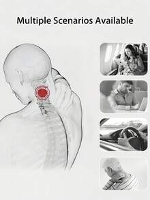 U-Shaped Portable Comfortable Breathable U-Shaped Pillow, Airplane Neck Pillow Unisex Soft Neck Pillow Suitable For Travel, Car, Home, Office, Airplane And Study, Inflatable Neck Pillow Outdoor Essential Travel Gear, Summer Camping, Soft - Multicolor - View 6