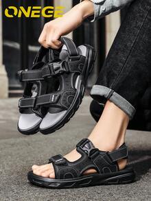 1 Paio di Sandali da Uomo Estivi Minimalisti Antiscivolo per Uso all'aperto, Scarpe Sportive, Pratici - Grigio - Visualizzare 6
