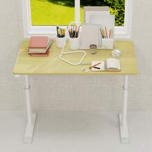 Study Desk - Height Adjustable, Multifunctional Home/Office, Compact Design, Multicoloured Optional. - C - View 9