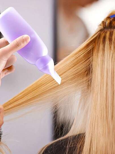 1pc/3pcs 180ml Precision Squeeze Applicator Bottle - Easy Application Of Hair Oil And Dye - Root Comb Design For Perfect Coloring - Styling Tool For Salon-Level Results