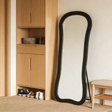 5 Styles Available 160x60cm Full Length Floor Mirror / Random Color Decorative Mirror / Wall Mounted & Standing Dressing Mirror (Random Color) - E - View 1