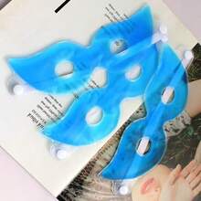 2pcs Soft Gel Eye Masks, Adjustable Hot/Cold Therapy Eye Pads, Reusable, Suitable For Puffy Eyes, Eye Ice Pack - A - View 5