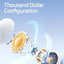 Wireless Earbuds, True Wireless Bluetooth Headphones - Compatible With Apple And Android, Built-In Microphone, Sweat-Resistant, White - White - View 4