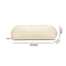 1pc Customized Name Text Makeup Bag, Makeup Brush Holder, Ins High-End Portable Waterproof Multifunctional Toiletry Bag, 2025 New Arrival - Multicolor - View 8