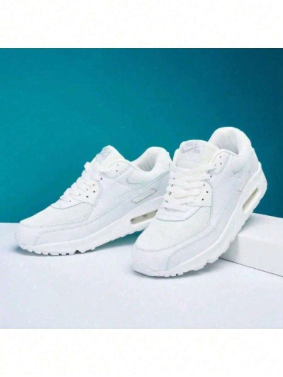 90 Men's Comfortable Casual Sports Shoes - 白色 - 查看 1