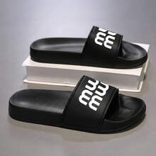 2026新款男士黑色柔软防滑拖鞋，沙滩度假休闲拖鞋 - 黑色 - 查看 5