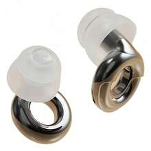 Latest 4-Pack Earplugs - Reusable Silicone Earplugs With Portable Case, Exquisite Packaging Box, Suitable For Couples, Concerts, Sleep, Work, Study, Travel - Compatible With Headphones And Music, No Batteries Needed, Sleep Aid, Fashionable Design, Durable Structure - Vàng - Xem 10