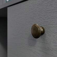 Escritorio Para Computadora Madesa con 3 Cajones Color Gris - Gris - Ver 6