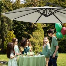 Outdoor Parasol, Stand And Base - 300cm - View 5