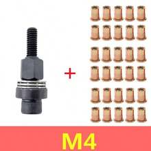 30pcs Rivet Nut Tool Kit - Alloy Steel, M3, M5, M8 Industrial Rivet Nut Setter Tool Set, Manual Rivet Gun Tool | Rivet Pliers, Suitable For Home DIY, Furniture, Automotive Repair And Metal Fabrication Projects, Men's Tools, DIY Tools, Multifunctional Tools - Multicolor - View 14