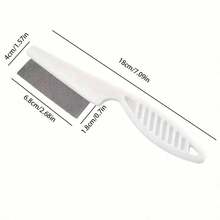 Stainless Steel Fine-Tooth Pet Flea And Lice Comb, Cat Detangling And Loose Hair Brush, Dog Shedding Tool, Pet Grooming Supplies - Multicolor - View 3