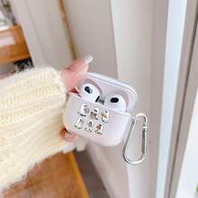 Book-Holding Ghost Design Protective Case Compatible With Apple , Anti-Scratch And Anti-Drop Cover - Clear - View 10