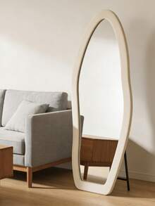 Espejo de piso de longitud completa de 160 x 60 cm / 5 colores aleatorios / Espejo decorativo de vestir montado en la pared y de pie (color aleatorio) - D - Ver 3