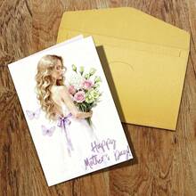 1 Greeting Card For Mother And Grandmother, Mother's Day Card, Can Be Given As A Gift To Mother, Grandmother Or Female Elders, Mother's Day Card, Including Envelope, Ideal Gift - Sets - View 7