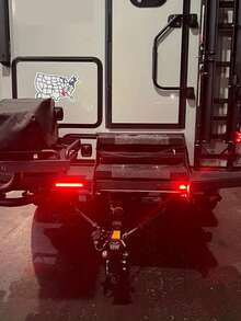 2pcs Car Side Lights, LED Light Strips, Edge Lights, Car Modifications, Red Lens Lights, Auxiliary Lights, Suitable For Various Car Models - A - View 4