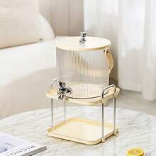 冷水壶冰箱果汁壶家用水果茶桶带水龙头冷水壶大容量 - 彩色 - 查看 14