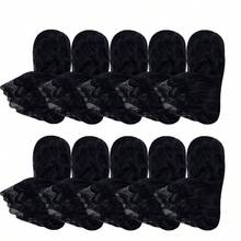 女士蕾丝网眼隐形弹力舒适薄款透明透气舒适踝袜 - 彩色 - 查看 8