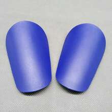 [Professional Shin Guards] Lightweight Professional Soccer Training Shin Guards, 1 Pair | Impact Reduction Buffer Protective Equipment - Blue PET Material, Hand Wash/Dry Clean - Soccer Shin Guards - View 8