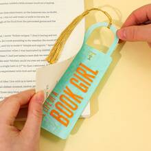 Bookworm Girl's Life "Bookmark, Acrylic Bookmark With Theme Of Song And Dance Girls, Dedicated To Book Lovers, Souvenir - Multicolor - View 5