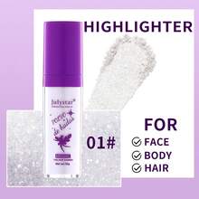 Julystar 10 克派對閃光高光粉，提亮您的全身 Y2K 妝容 - 1# - 查看 8