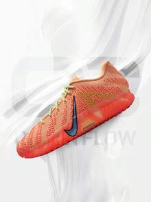 Nike Ja 3 Daybreak– Men's Lifestyle Sneakers – Shoes For Man -Vintage-Spring & Summer-Inspired Running Shoes, Shock-Absorbing Comfort, Gym To Streetwear Casual Wear-Back To School–HF2794 201 - Celestial Gold/Slate/Light Wild Mango/Vapor Green - 查看 1