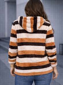 Sudadera Polar Ligera Delgada Calientita Para Dama Con cierre de uso diario casual - Multicolor 5 - Ver 2