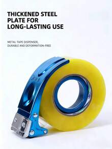 1 pieza Cortador de cinta antideslizante de alta resistencia, cuchilla afilada, dispensador de cinta suave, resistente al desgaste y a prueba de caídas, herramienta de embalaje para fábrica, taller, envíos, mudanzas, almacén, hogar, oficina, pequeños negocios y comercio electrónico - Múltiples estilos - Ver 10