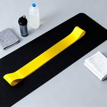 Resistance Bands - Glute Training Loops For Booty Building - Heavy Duty Exercise Bands For Lower Body Toning - Sturdy Elastic Hip Circles - Portable Fitness Essential For Stretching - Màu vàng - Xem 10