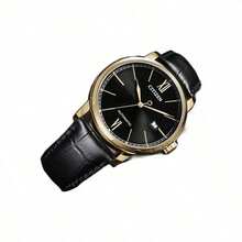 CITIZEN Men's Classic Casual Waterproof Quartz Watch With Calendar, Fashion Minimalist Analog Watch, Gift For Men - Black - View 3