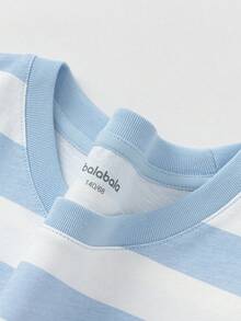 Balabala 男女通用无袖上衣，透气速干面料，柔软舒适，夏季背心 - 白藍色調 - 查看 7