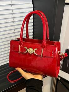 Dedoo New Arrival High-End Luxury Handbag, Shoulder Bag, Crossbody Bag - Red - View 4