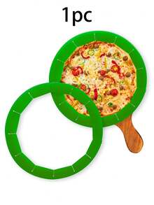 1pc Adjustable Silicone Pie Crust Shield,Pie Ring Crust Bake Protector Pie Cover,Adjustable Pie Crust Shield Silicone Pie Protector,Pie Ring Crust Bake Protector Pie Cover,Adjustable Pie Crust Protective Pad,Non Stick,Suitable For 8-11 Inch Pies,Pizzas,Tarts,And Pancakes - Multicolor - View 13