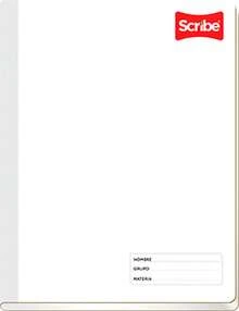 CLÁSICO, Cuaderno Profesional Cosido de Pasta Semi Rígida, Blanco de 100 Hojas (Diseño de Portada Aleatoria) - K - Ver 1