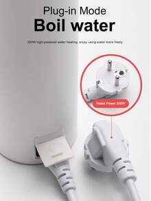 New Portable Electric Water Cup, Multi-Function Electric Kettle, Mini Electric Insulated Water Cup, Suitable For Dorm, Home, Travel, Capacity: 450ml - EU F Type Plug(220-240V) - View 10