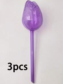 Pink Tulip Self-Watering Globe, Plastic Leakage Drip Irrigation Tool, Suitable For Indoor/Outdoor Potted Plants, Hanging Baskets, Gardening Tools, Lawn Care Accessories, Patio Irrigation, Perfect Gift For Gardening Enthusiasts, Extends Watering Time - Tulip - View 16