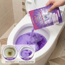 jakehoe 轻松焕新！多效合一马桶深度清洁粉，速溶配方，即刻去除污垢和异味，持久留香，居家清洁必备。 - 粉狀 - 查看 2