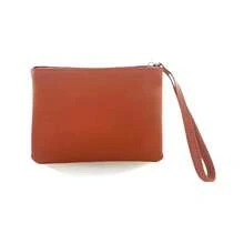 4.5 X 6.5 Clutch Stadium Approved, Leather Coin Purse For Women Wristlet Money Pouches For Cash Car Change With Zipper Lipstick Holder, Extra Small Makeup Bag For Purse Organizer Insert, Brown - zBrown - 查看 1