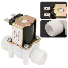 12V G1/2" NC Plastic Electrical Inlet Solenoid Water Valve for Water Dispense - Tamaño: 6,5 x 3,3 x 5,5 cm/2,6 x 1,3 x 2,2 pulgadas - Ver 9