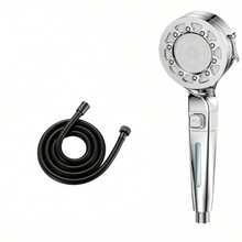 1 pieza Cabezal de ducha para autocaravana con manguera, cabezal de ducha giratorio de alta presión a 360° con interruptor, cabezal de ducha de mano de 3 modos, adecuado para autocaravana/caravana/remolque de viaje - Cuadrado - Ver 17