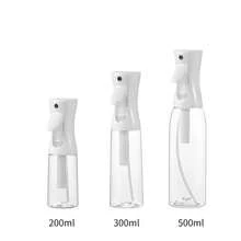 Botella de Spray Continuo de Alta Presión para Belleza y Cuidado del Cabello, Botella Recargable de Niebla Ultrafina Hidratante, Botella Recargable para Riego de Jardín, Lata de Spray - 200 ml (transparente) - Ver 2