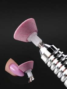 5件套美甲钻头迷你磨头，适用于亚克力指甲、死皮、卸甲、电动打磨、凝胶指甲、美甲、抛光和去除死皮、抛光和修整指甲 - 彩色 - 查看 7