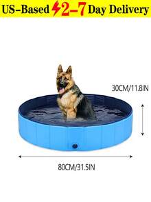 Foldable Dog Pet Bath Pool Collapsible Dog Pet Pool Bathing Tub Kiddie Pool Doggie Wading Pool For Puppy Small Medium Large Dogs Cats And Kids   Foldable Dog Pool Portable Pet Bath Tub And Kiddie Swimming Pool Collapsible Bathtub For Puppies Small Medium And Large Dogs Cats And Kids - Multicolor - View 12
