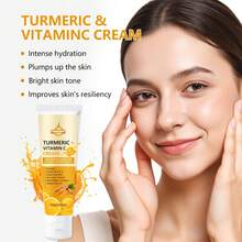 SUMIFANG 60克维生素C面霜，抗衰老护肤，保湿配方，蕴含姜黄、维生素A、B、C、E、透明质酸、芦荟、乳木果油、胶原蛋白、荷荷巴油，深层滋养紧致肌肤，均匀肤色 - 維生素 C - 查看 7