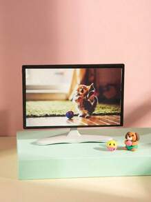 POKOJA LAND 1pc Dollhouse Miniature Living Room LCD TV InsOB11 Furniture Micro Modelminiture Things,Miniature Makeup,Tiny Furniture,Miniature Bookshelf,Lol,Doll House,Dollhouse,Doll House Furniture - Black - View 4