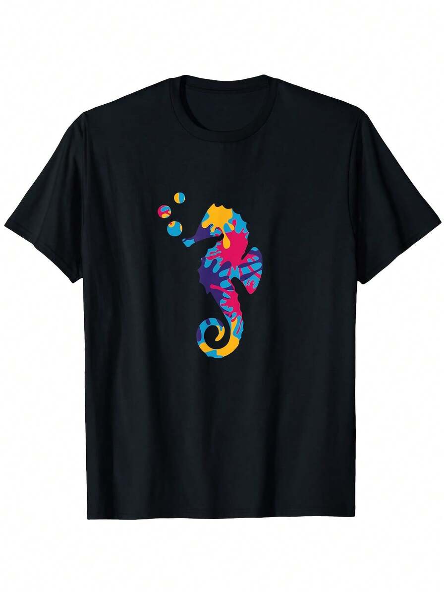 Women T-Shirts - 黑色8 - 查看 1